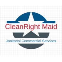 CleanRight Maid & Janitorial Commercial Services Logo