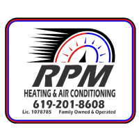 RPM Heating and Air Conditioning Logo