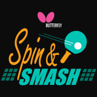 Spin & Smash Table Tennis & Ping Pong Center Logo