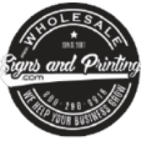 Wholesale Signs & Printing Logo