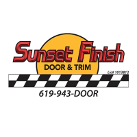 Sunset Finish Door & Trim Logo