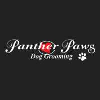 Panther Paws Dog Grooming Logo