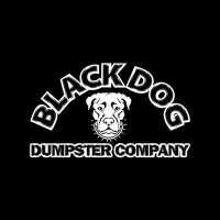 The Black Dog Dumpster Company Logo