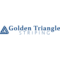 Golden Triangle Striping Logo