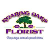 Roaring Oaks Florist Logo