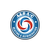 A&B A/C Heating & Refrigeration Logo