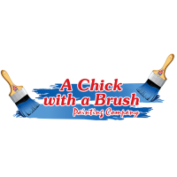 A Chick with a Brush Logo