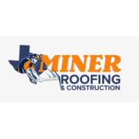 Miner Roofing and Construction Logo
