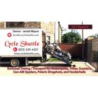 Cycle Shuttle (Houston Motorcycle Tow) Logo
