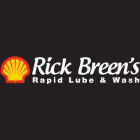 Rick Breen’s Rapid Lube & Wash Logo