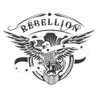 Rebellion Bourbon Bar & Kitchen FXBG Logo