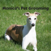 Monica's Pet Grooming Logo