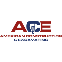 American Construction & Excavating LLC Logo