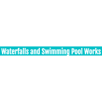 Waterfalls and Swimming Pool Works llc Logo