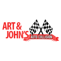 Art & Johns Auto Body Logo