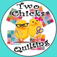 Two Chicks Quilting Logo