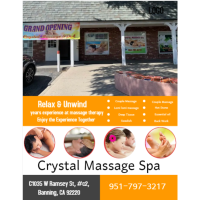 Crystal Massage Spa Logo