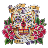Bright and Bold Tattoo Logo
