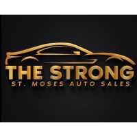 The Strong St Moses Auto Sales Logo