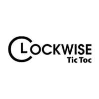 Clockwise Tic Toc Logo