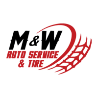 M & W Auto Service & Tire Logo