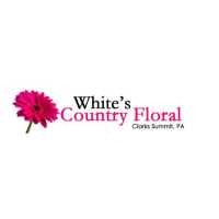 White's Country Floral Logo