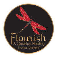 Flourish Quantum Healing Home System Logo