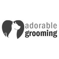 Adorable Pet Grooming Logo