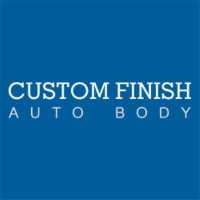 Custom Finish Auto Body Logo