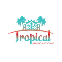 Tropical Heating & Cooling Logo