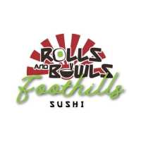 Rolls & Bowls Sushi Yuma Logo