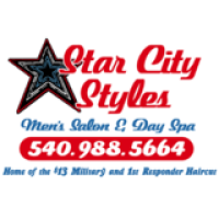 Star City Styles Men's Salon & Day Spa Logo