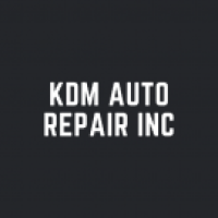 KDM Auto Repair Logo