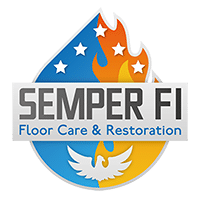 Semper Fi Floor Care & Restoration Logo