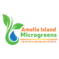 Amelia Island Microgreens Logo