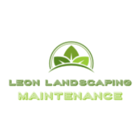 Leon Landscaping Maintenance Logo