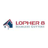 Lopher 8 Seamless Gutters Logo