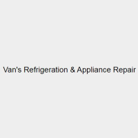 Van's Appliance Repair and Refrigeration Service Logo