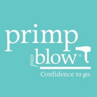 Primp and Blow Knapp's Crossing Logo