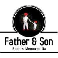 Father & Son Sports Memorabilia Logo