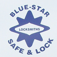 Blue Star Safe & Locks Logo