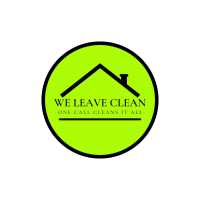 We Leave Clean Logo