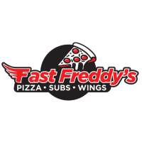 Fast Freddy's Pizza Sub and Beer Shop Logo