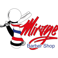 Mirage Barber Shop Logo