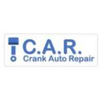 Crank Auto Repair Logo