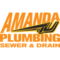 Amanda Plumbing Sewer & Drain Logo