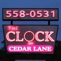The Clock On Cedar Lane Logo