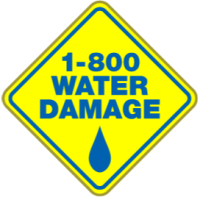 1-800 WATER DAMAGE of South Charlotte and Union County Logo