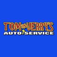 Tom and Jerry's Auto Service Logo