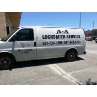 A-A Locksmith Service Logo